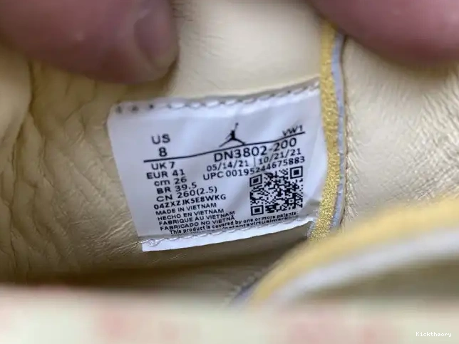 Kicktheory 2 x DN3802-200 Jordan Rattan Union Air 0606